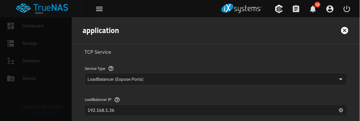Applications Advanced Settings.